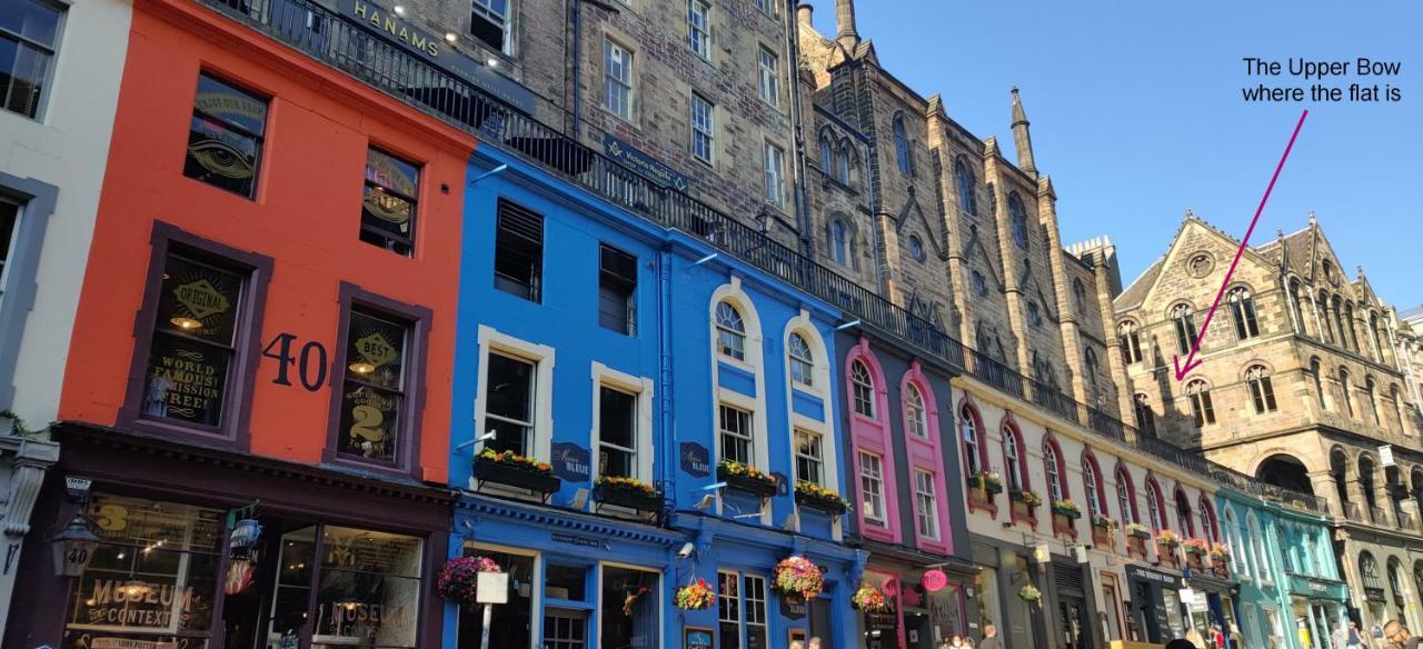 Royal Mile Apartment, 1 Minute From The Castle. Edinburgh Luaran gambar